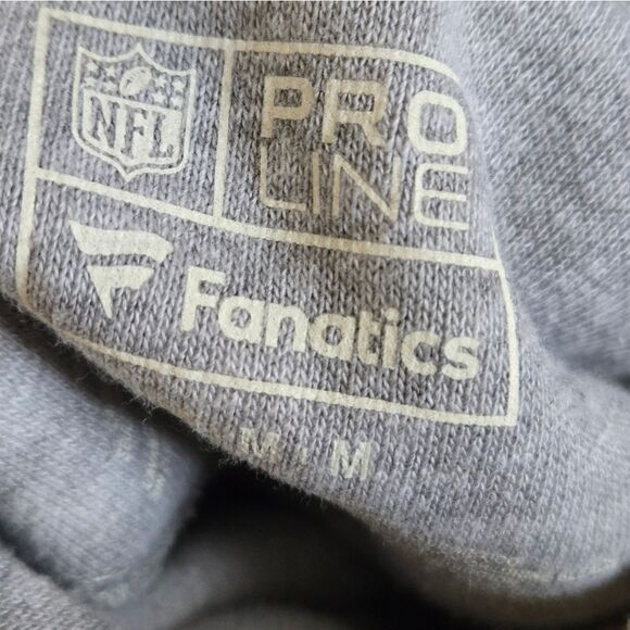 NFL Pro Line Fanatics Cleveland Browns Gray Hoodie Sweatshirt - Picture 5 of 5